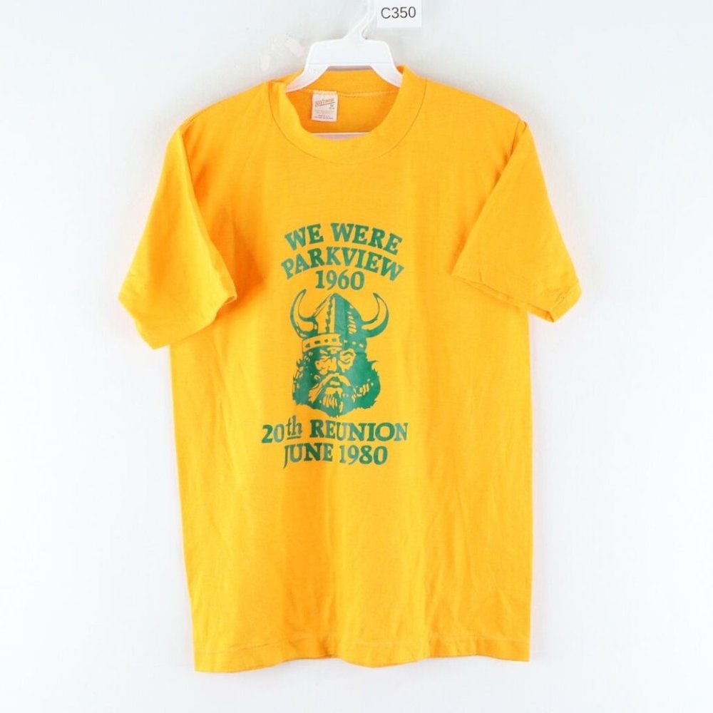 Vtg 80s Parkview High School Class Of 1960 T-Shirt